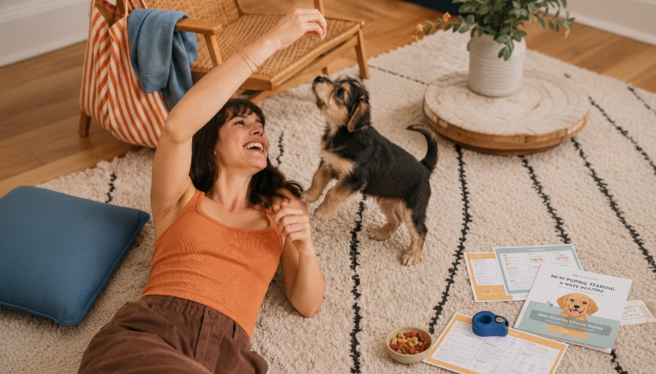 New Puppy Training in 4 Weeks: Printable Routine