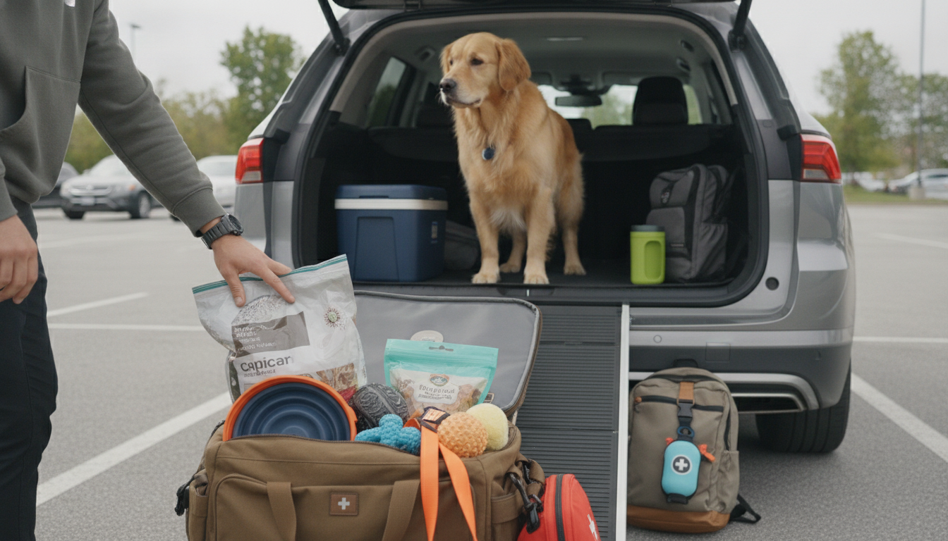Road Trip Dog Packing List: Safety, Food, Cleanup & Comfort